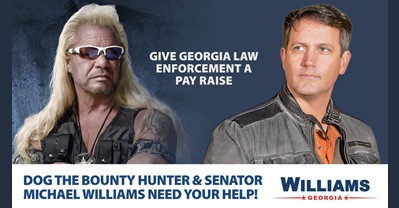 Senator Michael Williams teams up with Dog The Bounty Hunter